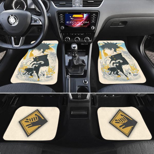 jujutsu kaisen megumi fushiguro car floor mats kbz6n