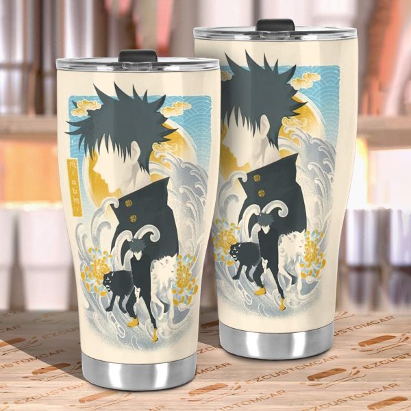 jujutsu kaisen megumi fushiguro car tumblers cup anime car accessories mmh4t