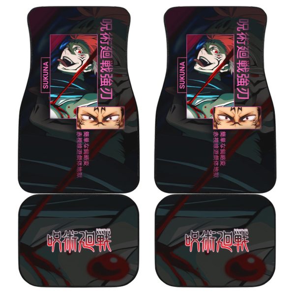 Sukuna Ryomen Jujutsu Kaisen Car Floor Mats
