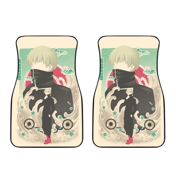 jujutsu kaisen toge inumaki car floor mats fq7s6