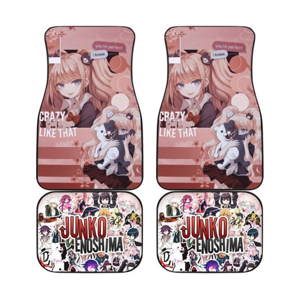 Junko Enoshima Car Seat Covers Danganronpa Anime Car Accessories