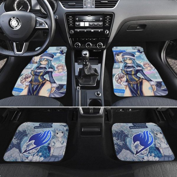 juvia fairy tail anime car floor mats vcfg2
