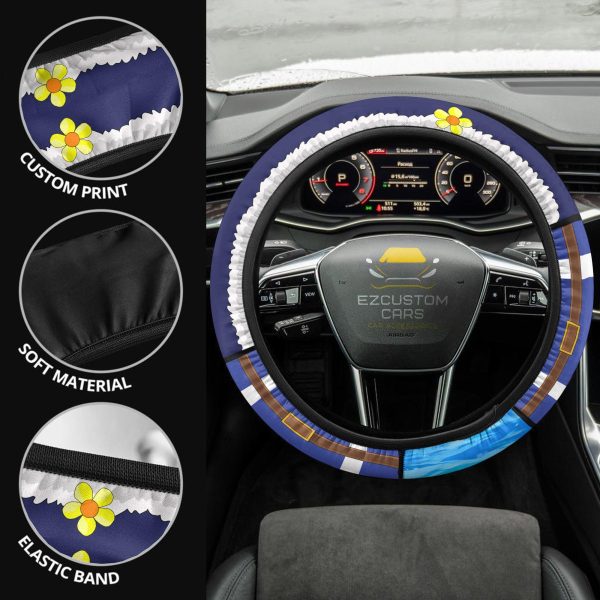 juvia lockser fairy tail anime steering wheel cover 9g6va