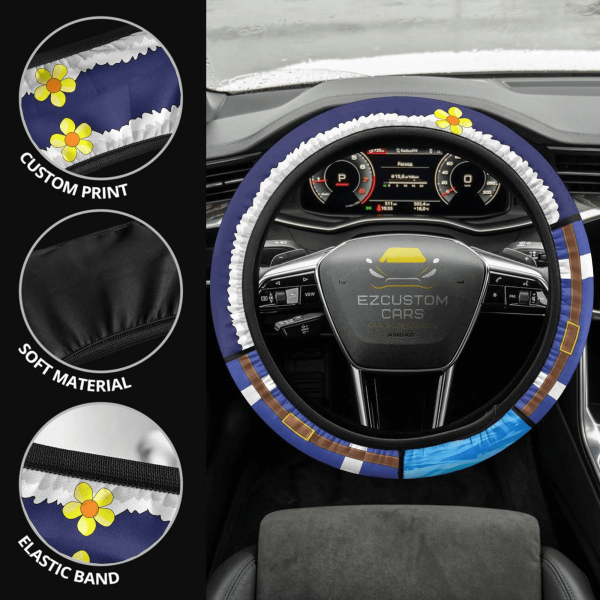 Juvia Lockser Fairy Tail Anime Steering Wheel Cover