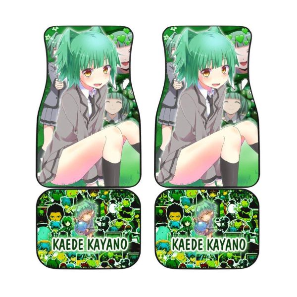 Kaede Kayano Car Floor Mats Assassination Classroom Anime Car Accessories Kaede Kayano Car Floor Mats Assassination Classroom Anime Car Accessories
