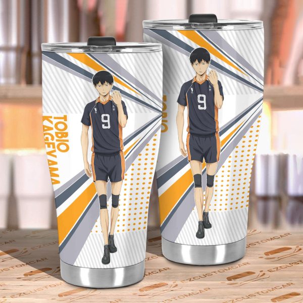 kageyama tobio car tumbler cup custom haikyuu anime car accessories zohdp
