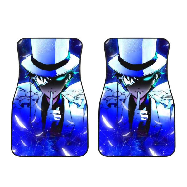 Kaitou Kid Car Floor Mats Custom Anime Detective Conan Car Accessories