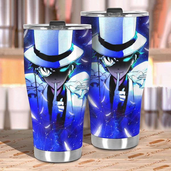 kaitou kid car tumblers cup custom anime detective conan car accessories kofuw