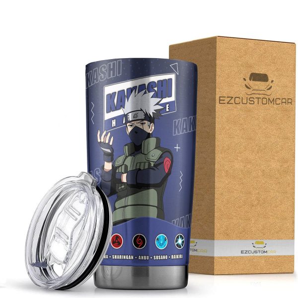 Kakashi Hatake Tumbler – Personalized Naruto custom Travel Tumblers
