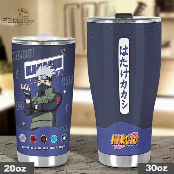 kakashi hatake tumbler personalized naruto custom travel tumblers rhgtq