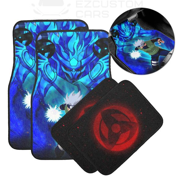 Kakashi Susanoo Car Floor Mats Naruto Anime Car Mats