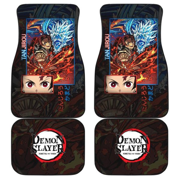 Tanjiro Demon Slayer Car Floor Mats