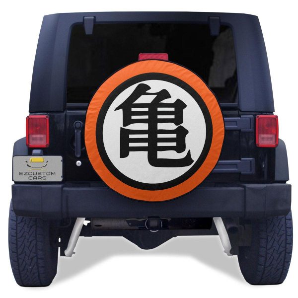 Kame Kanji Spare Tire Cover Custom Dragon Ball Anime Car Accessories
