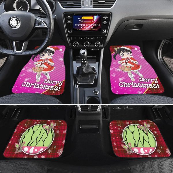 Kanao Tsuyuri Demon Slayer Anime Car Floor Mats Christmas Car Accessories 2 kanao tsuyuri demon slayer anime car floor mats christmas car accessories 60gaf