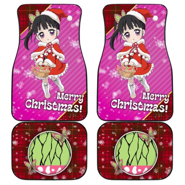 Kanao Tsuyuri Demon Slayer Anime Car Floor Mats Christmas Car Accessories