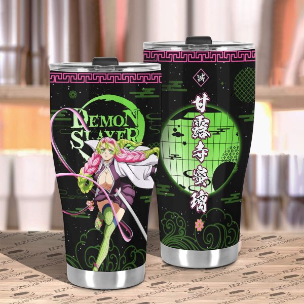 kanroji mitsuri travel mug ideal tumbler for your demon slayer collections g80kn