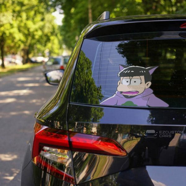 karamatsu off of mr osomatsu car stickers aeuuo