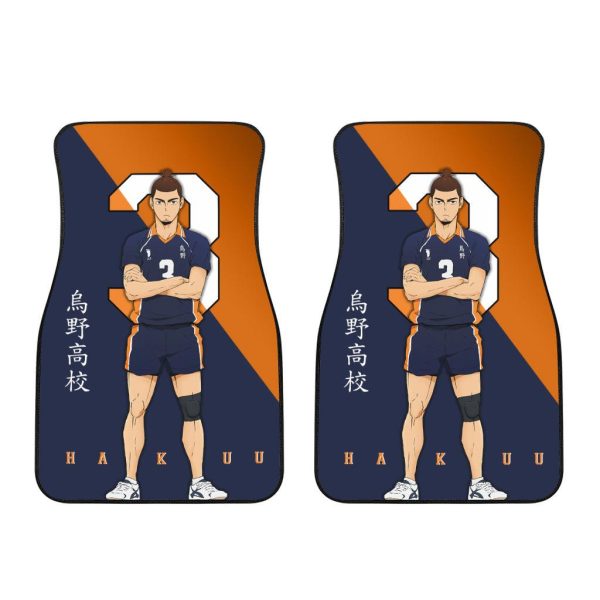 karasuno high asahi car floor mats custom anime haikyuu car accessories jxlmq
