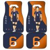 Karasuno High Chikara Car Floor Mats Custom Anime Haikyuu Car Accessories