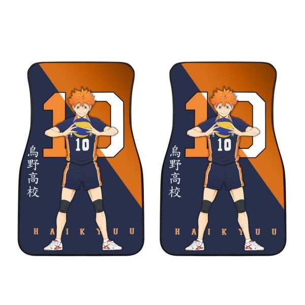 karasuno high hinata car floor mats custom anime haikyuu car accessories ay6nb
