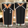 Karasuno High Stainless Steel Tumbler Custom Haikyuu Anime Car Accessories