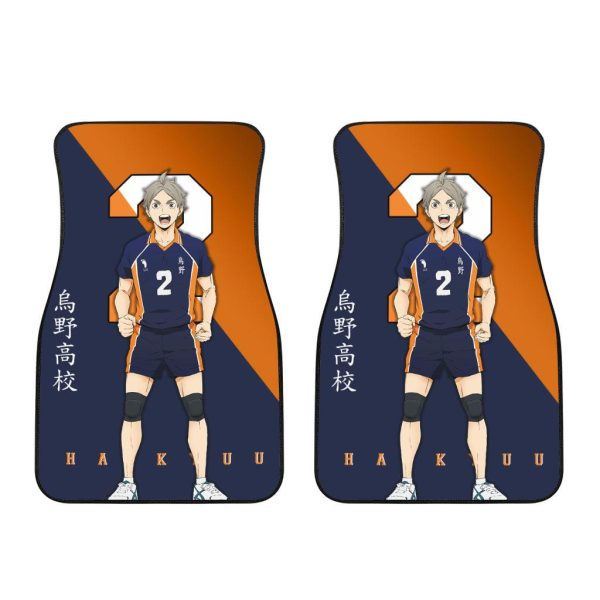 karasuno high sugawara car floor mats custom anime haikyuu car accessories npa8g