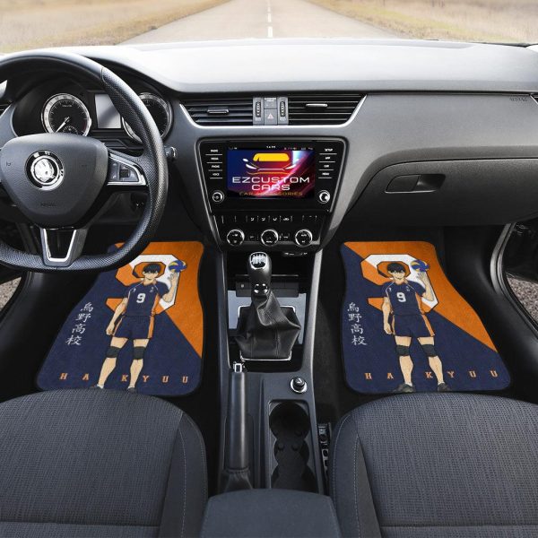 karasuno high tobio car floor mats custom anime haikyuu car accessories xjqpt