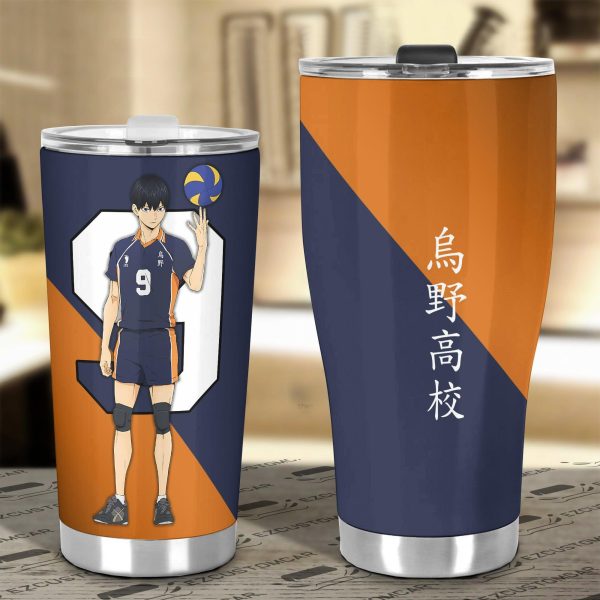 karasuno high tobio car tumbler cup custom anime haikyuu car accessories ro16t