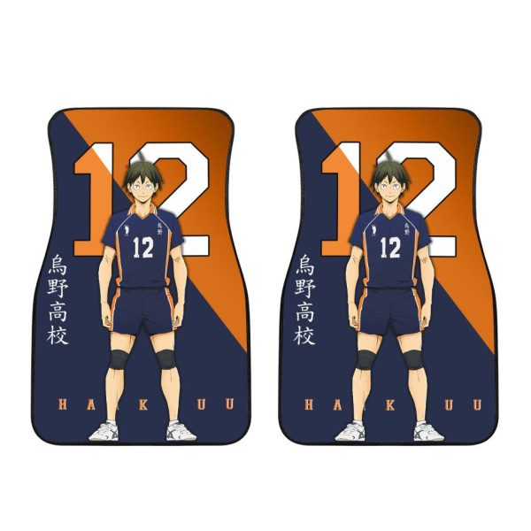 karasuno high yamaguchi car floor mats custom anime haikyuu car accessories efeeo