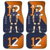 Karasuno High Yamaguchi Car Floor Mats Custom Anime Haikyuu Car Accessories