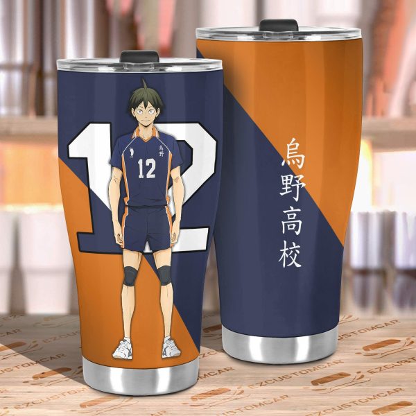 karasuno high yamaguchi car tumbler cup custom anime haikyuu car accessories d5zke