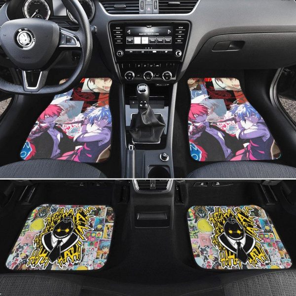 karma and nagisa car floor mats assassination classroom anime car accessories yu6dl