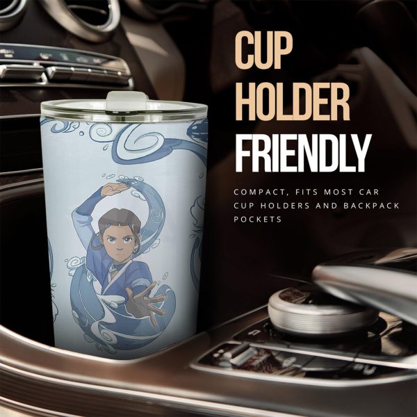 katara avatar the last airbender anime custom tumbler cup car accessories 4r6tt