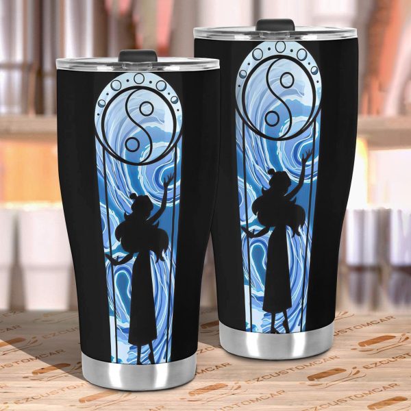katara avatar the last airbender anime custom tumbler cup car accessories q3kto