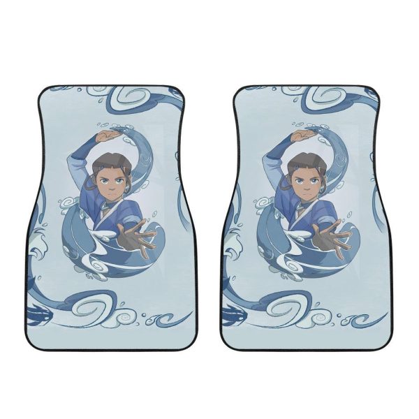 katara avatar the last airbender car floor mats jxfi0