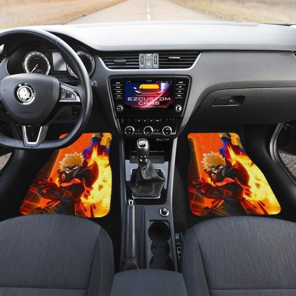 katsuki bakugo car floor mats custom my hero academia anime car accessories hlykw