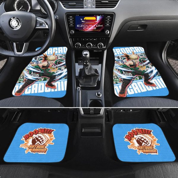 katsuki bakugo car floor mats my hero academia anime car accessories bxhrf