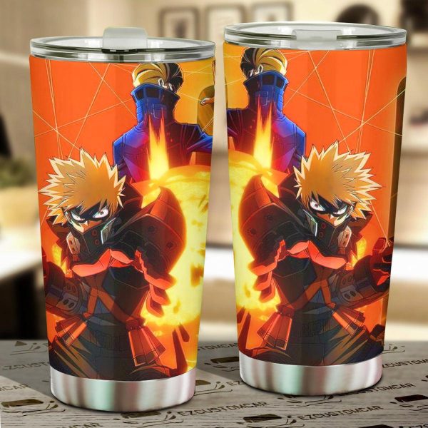 Bakugo Car Tumbler Cup Cutsom My Hero Academia Anime Car Accessories