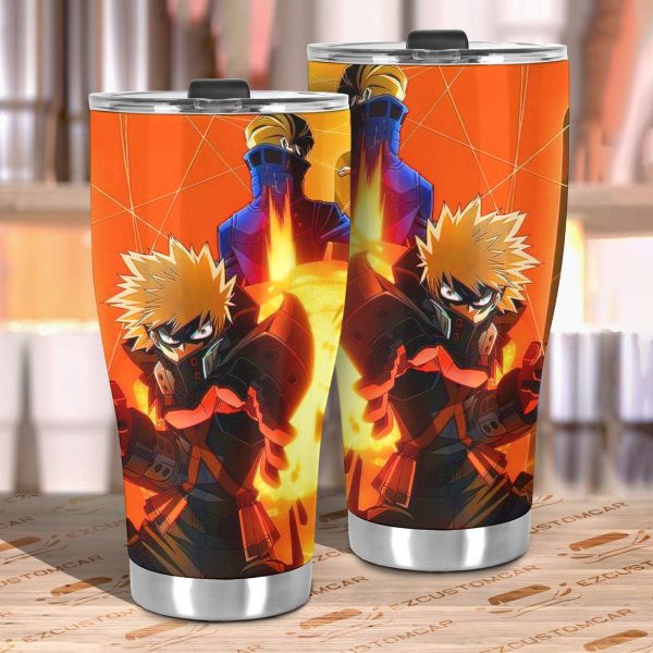 katsuki bakugo car tumbler cup cutsom my hero academia anime car accessories j8ksr