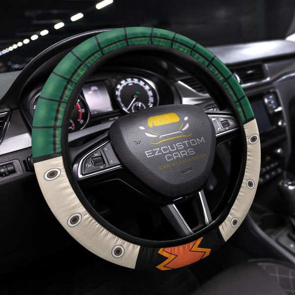Katsuki Bakugou Anime Steering Wheel Cover Custom Kacchan My Hero Academia Car Anime Accessories