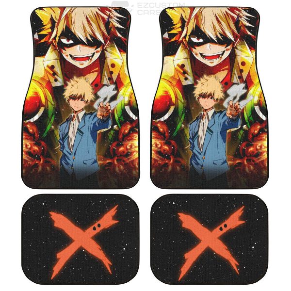 Katsuki Bakugou Car Floor Mats Custom Kacchan My Hero Academia Anime Car Accessories Katsuki Bakugou Car Floor Mats Custom Kacchan My Hero Academia Anime Car Accessories
