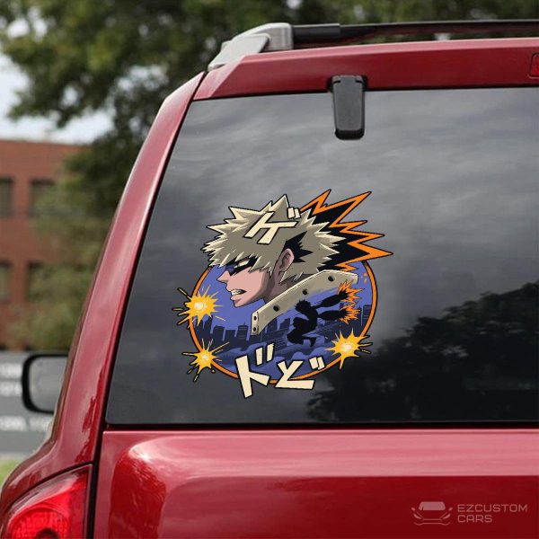 katsuki bakugou car sticker custom my hero academia car accessories hkgfa