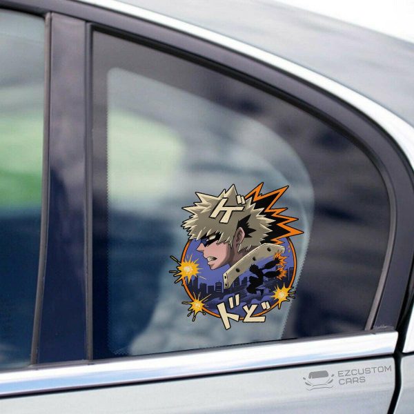 katsuki bakugou car sticker custom my hero academia car accessories ukkla