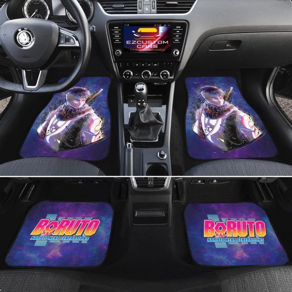 kawaki car floor mats custom boruto anime car accessories fan art 3rsam