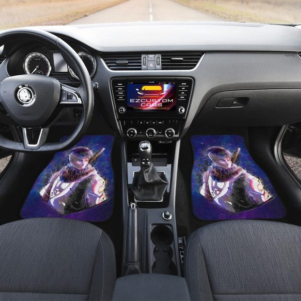 kawaki car floor mats custom boruto anime car accessories fan art v3xz2