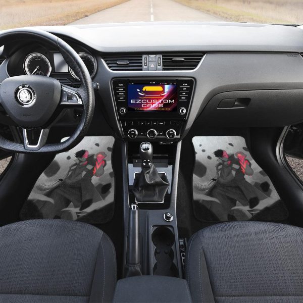 kawaki car floor mats custom boruto anime car accessories w15ge