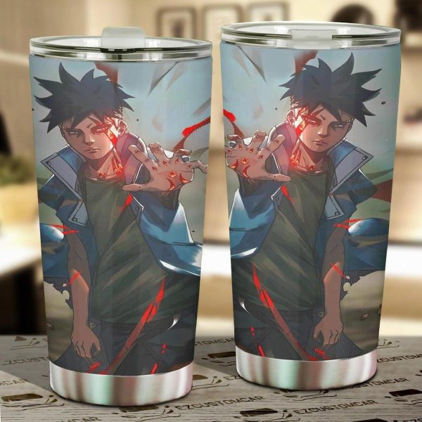 Kawaki Car Tumblers Cup Custom Boruto Anime Car Accessories Fan Art
