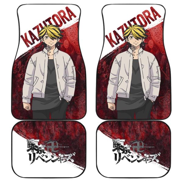 Kazutora Car Floor Mats Custom Tokyo Revengers Anime Car Accessories Kazutora Car Floor Mats Custom Tokyo Revengers Anime Car Accessories