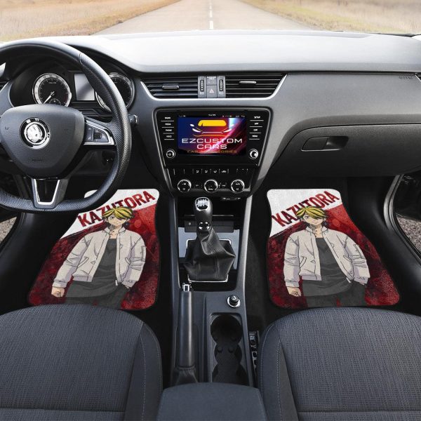 kazutora car floor mats custom tokyo revengers anime car accessories hbpwp