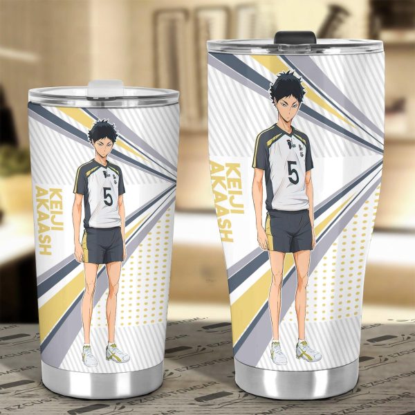 keiji akaash car tumbler cup custom haikyuu anime car accessories fzyp6